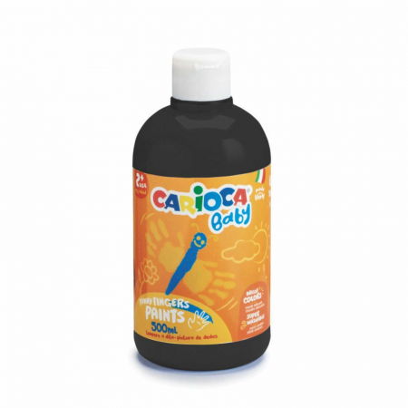 Pictură cu degetele, Vopsea Baby Finger Paint - Acuarele si vopsea Tempera Baby Finger Paint la borcan de 500 ml.