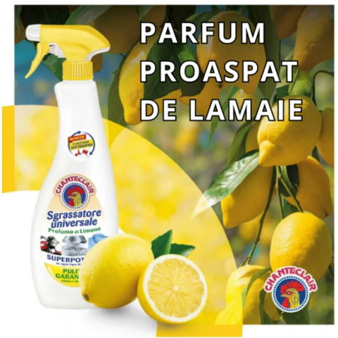 Pachet 2 Rezerve + 1 Spray Degresant Chanteclair Lamaie, 1800 ml, Sgrassatore [5]