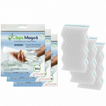 Pachet 3 x Carpa Magica si 3 x Burete Magic [0]