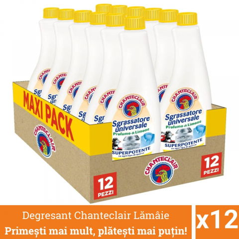 Produse curatare bucatarie - ChanteClair Degresant Universal cu Lamaie, Rezerva 7200 ml, Sgrassatore