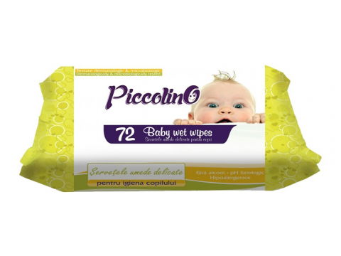 Produse curatare bucatarie - Șervețele umede copii 72 buc/set Picollino