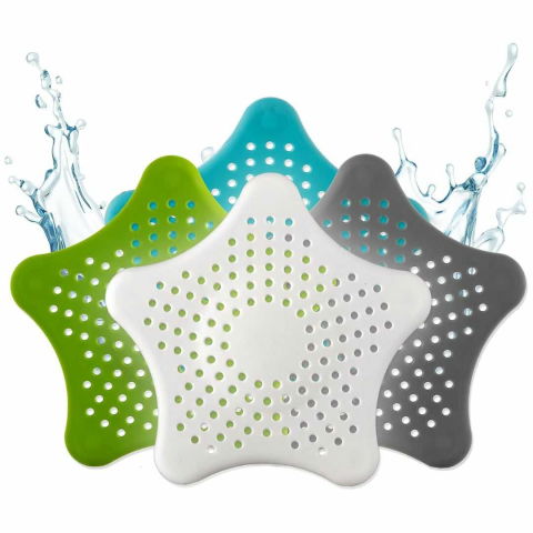 Produse curatare bucatarie - Sita pentru Scurgere Sifon Chiuveta, Cada, Pardoseala, Pisoar, Baie sau Bucatarie, forma Steluta
