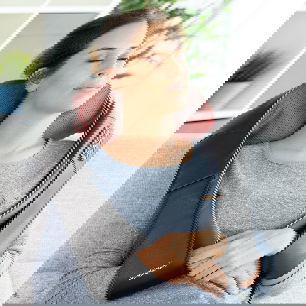 Aparat masaj Shiatsu termal, terapeutic si tonic