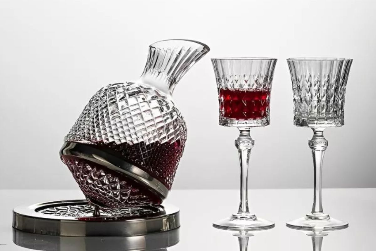 decantor cu 2 pahare