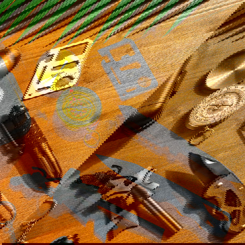 Kit supravietuire multifunctional Salbaticie, 13 unelte