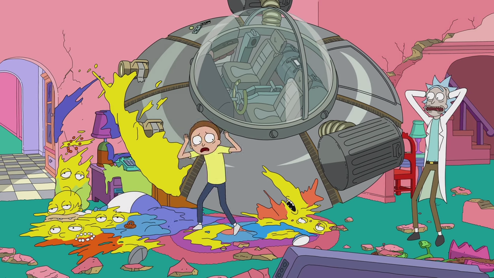 rick-morty-simpsons