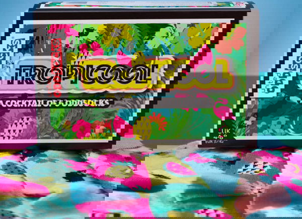 Sosete-cu-Design-Tropical-8-983-670308