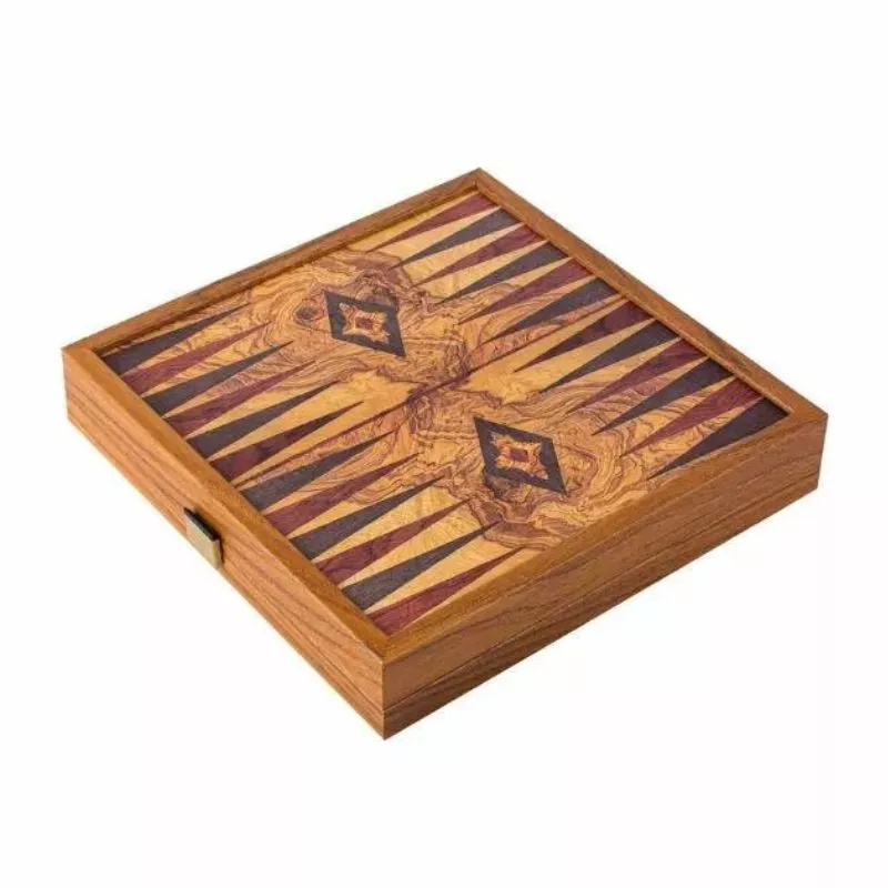 2 in 1 Joc de table si joc de sah Caseta 27x27cm Design Traditional [7]