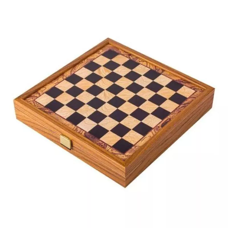 2 in 1 Joc de table si joc de sah Caseta 27x27cm Design Traditional [6]