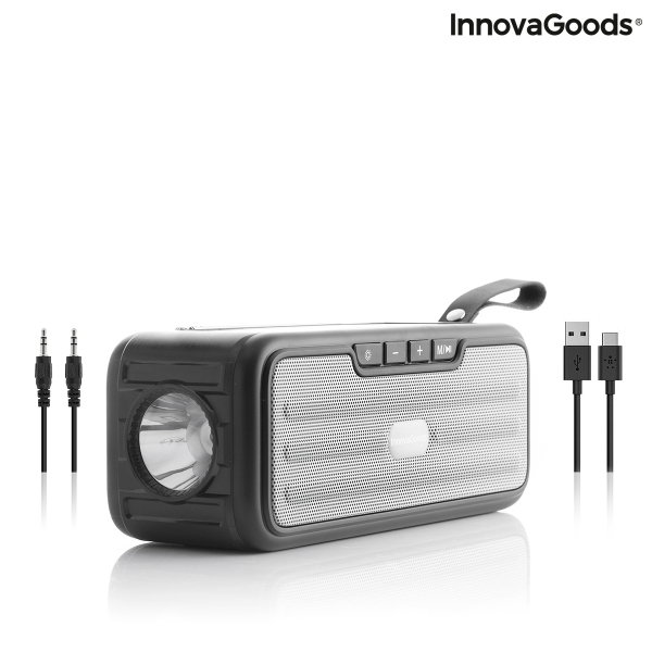 Boxa wireless cu lanterna pentru experienta acustica oriunde [10]