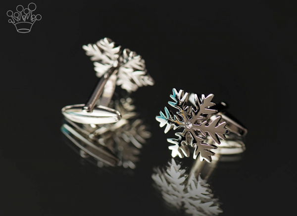 Butoni camasa Fulgi de nea [4]