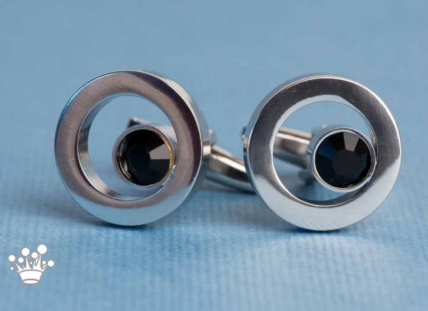 Butoni cerc cu pietre [3]