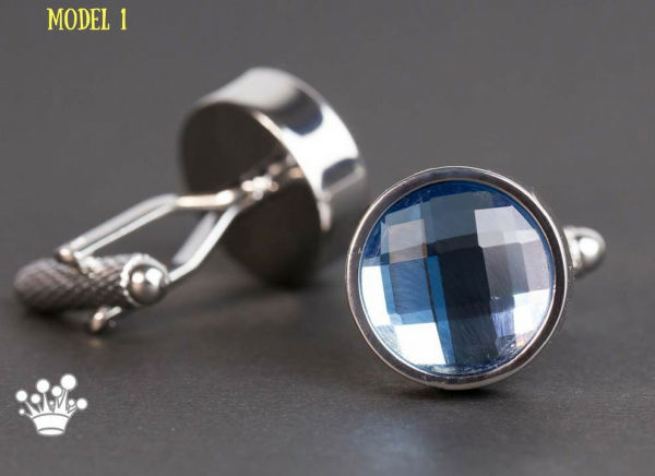 Butoni rotunzi cu pietre [5]