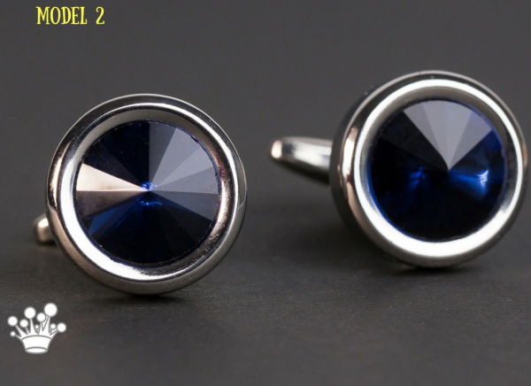 Butoni rotunzi cu pietre [7]