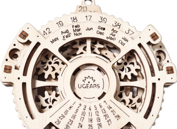 Calendar Steampunk din Lemn Ugears [6]