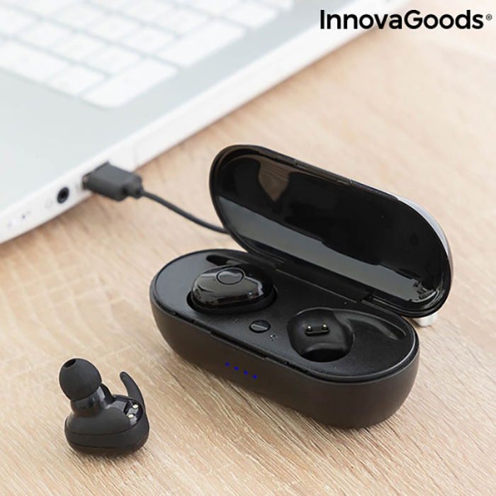 Casti wireless Ebeats cu incarcare magnetica [7]