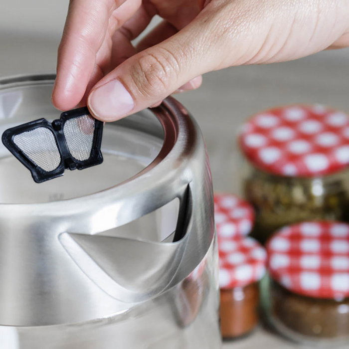 Fierbator apa cu filtru de ceai 1.7 litri [4]