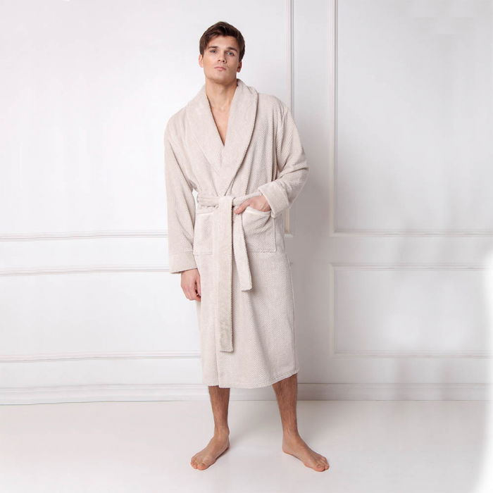 Halat de baie barbati, Fernand bej [1]