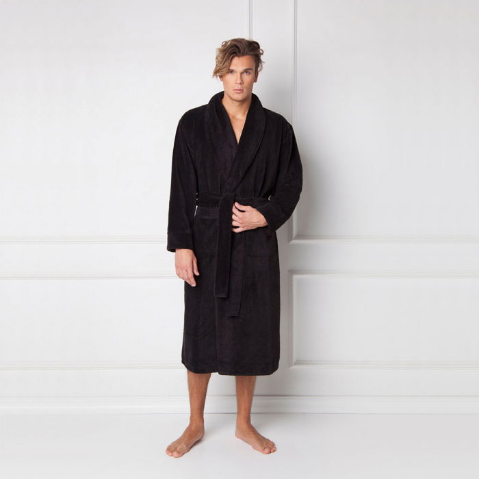 Halat de baie barbati, Fernand negru [1]