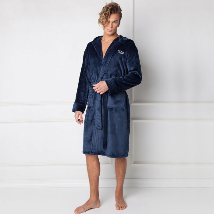 Halat de baie barbati, William albastru [1]