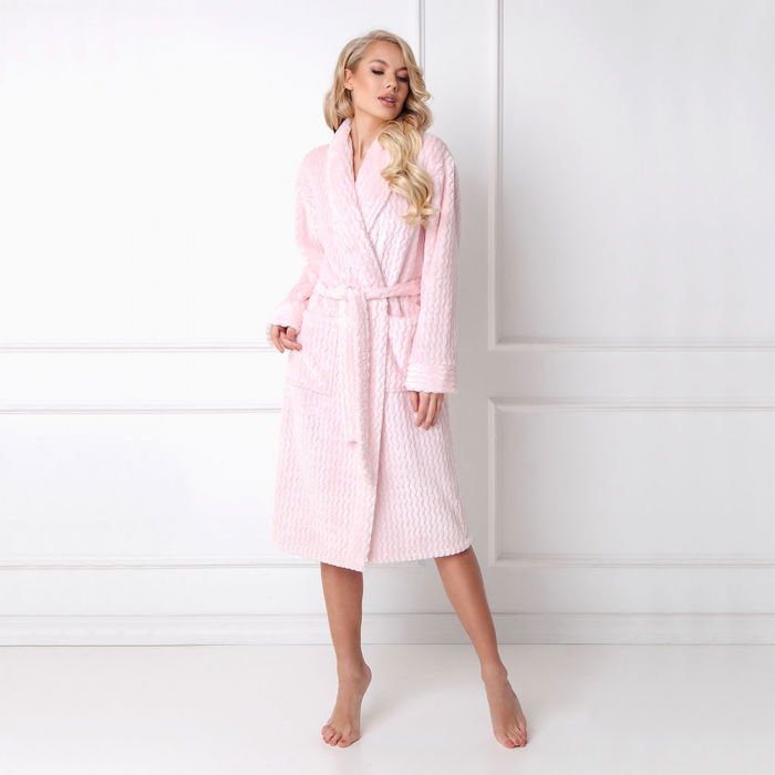 Halat de baie dama Pinksy roz [1]