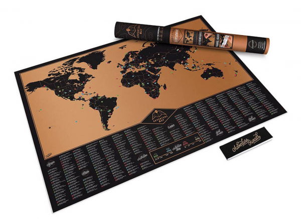 Harta razuibila Bucket List - Originala Luckies [9]