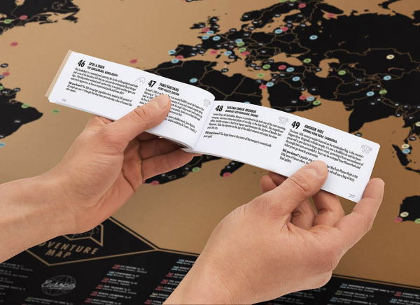 Harta razuibila Bucket List - Originala Luckies [3]