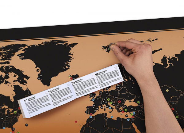 Harta razuibila Bucket List - Originala Luckies [4]