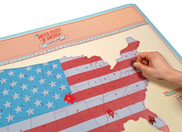 Harta razuibila USA Edition - Originala Luckies [3]