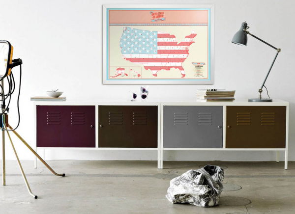 Harta razuibila USA Edition - Originala Luckies [2]