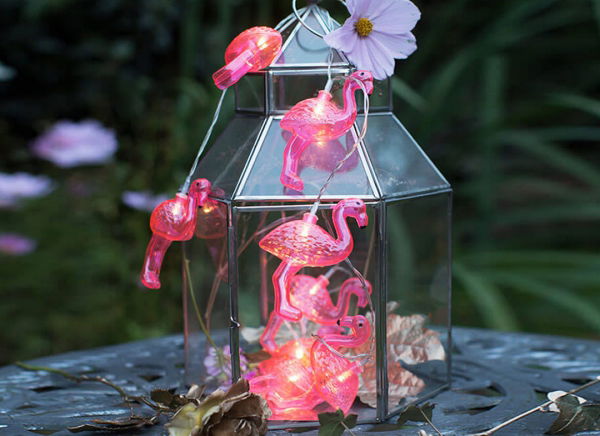 Instalatie de lumini Flamingo Roz [5]