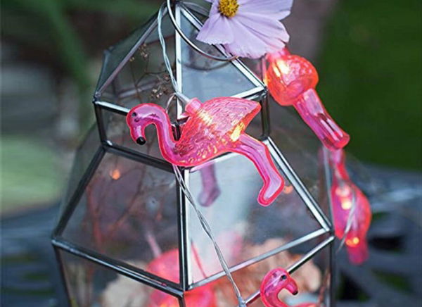 Instalatie de lumini Flamingo Roz [7]