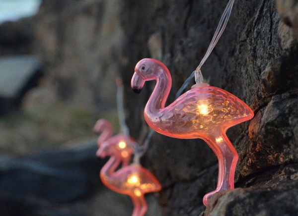 Instalatie de lumini Flamingo Roz [9]