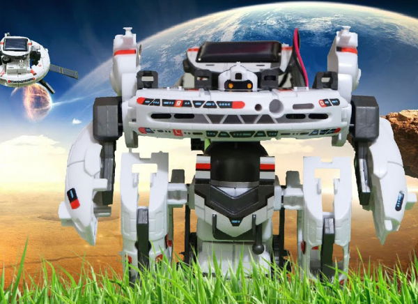 Robot jucarie Kit Educational 7 in 1 Flota Spatiala [4]