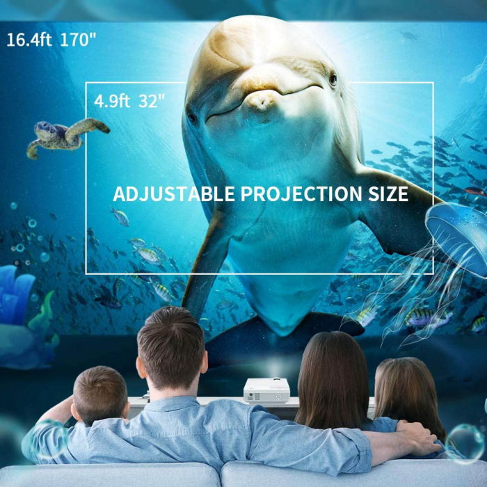 Mini Videoproiector LED Vankyo Leisure 3, 3600 Lumeni, Geanta transport si Telecomanda [5]