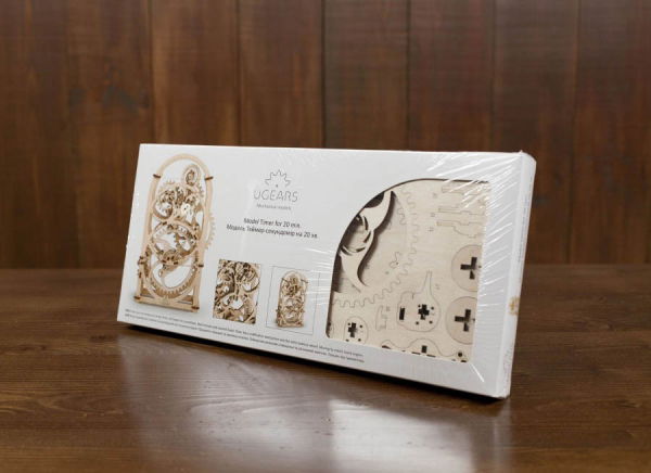 Puzzle 3D Cronometru Ugears [11]