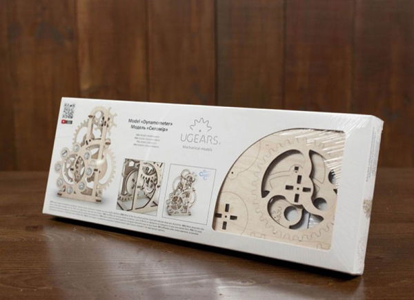 Puzzle 3D Dinamometru din Lemn Ugears [12]