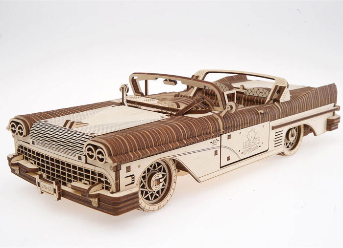 Puzzle 3D Dream Cabriolet VM-05 din lemn Ugears [19]