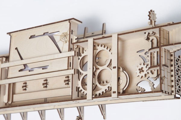Puzzle 3D Gara din Lemn Ugears [13]