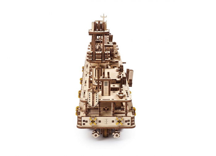 Puzzle 3D Nava de cercetare din lemn Ugears [15]
