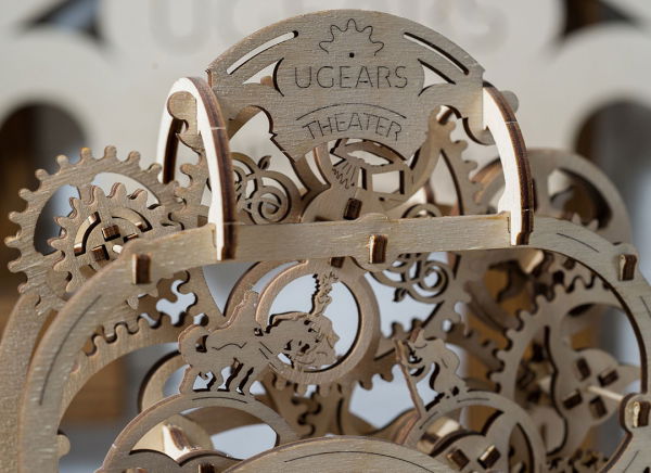 Puzzle 3D Teatru Mecanic din Lemn Ugears [6]