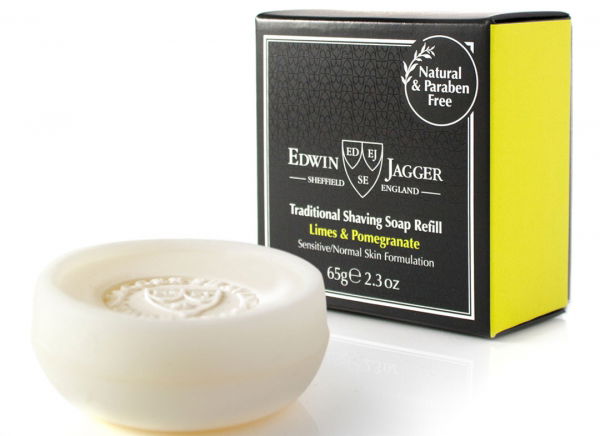 Sapun pentru barbierit Limes & Pomegranate 65G, Edwin Jagger [3]