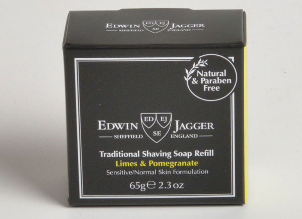 Sapun pentru barbierit Limes & Pomegranate 65G, Edwin Jagger [4]