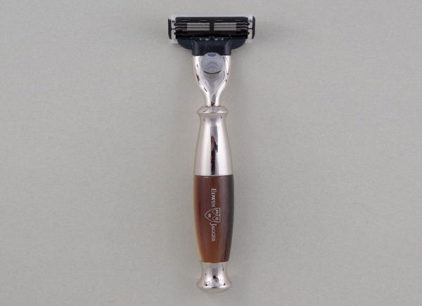 Set cadou barbati pentru barbierit 3 piese Light Horn Mach3, Edwin Jagger [4]