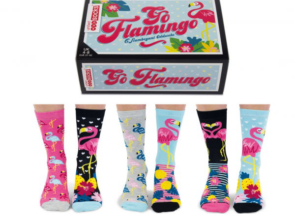 Set 6 Sosete Flamingo [5]