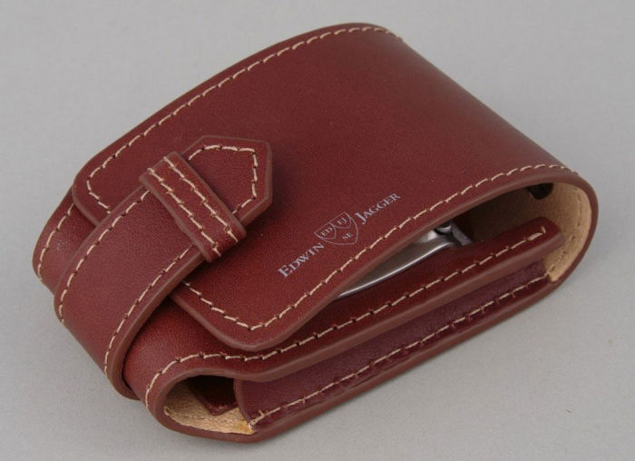 Set cadou de calatorie cu Aparat de Ras cromat cu lama Gillette Fusion Proglide Edwin Jagger [6]