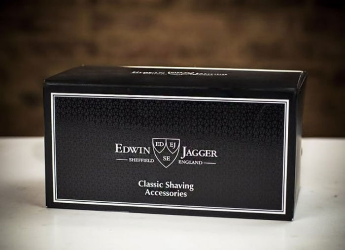 Set cadou de calatorie cu Aparat de Ras cromat cu lama Gillette Fusion Proglide Edwin Jagger [9]