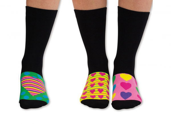 Set 6 Sosete cu Inimioare Ascunse [3]