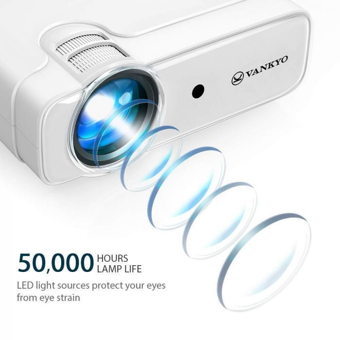 Videoproiector LED Vankyo Leisure 430, 4000 Lumeni, Geanta transport si telecomanda [8]