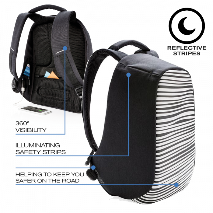 Zebra Bobby Rucsac antifurt [18]